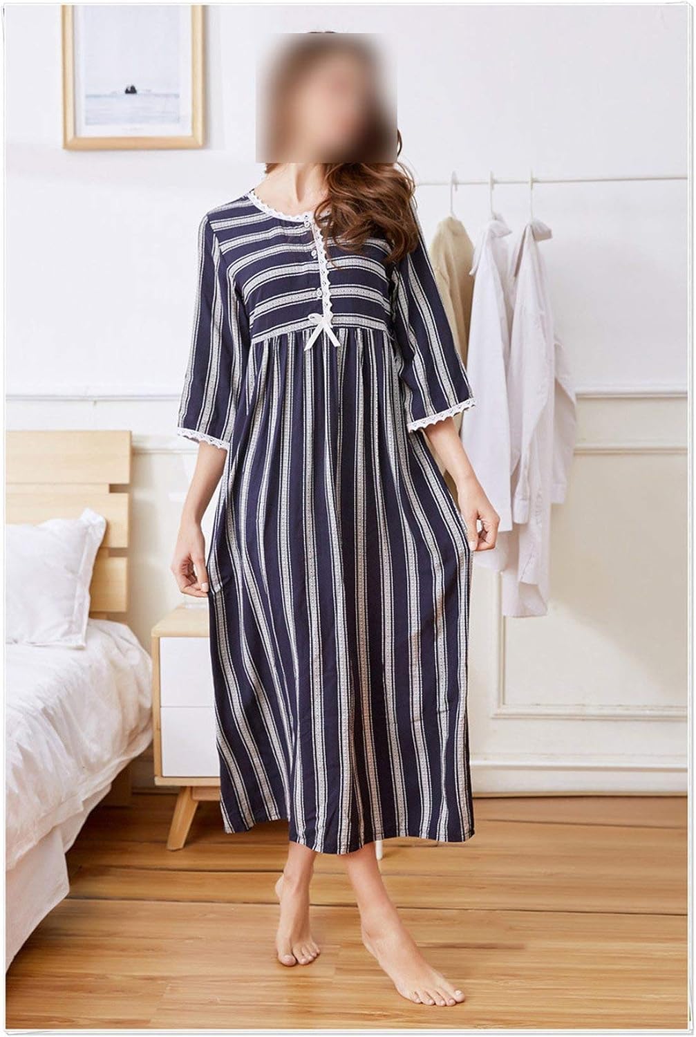 long sleep dress