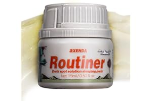 VQM AXENDA Routiner, Gentle Exfoliating Sleeping Peel Pack, Dull, Pigmentation, Blackhead, Acne, Sensitive Skin, Korea skin care, AHA,BHA, PHA, 15ml/0.50 fl.oz.