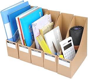 YOTINO Archivador de Kraft Papel, 5 Unidades Caja de ...