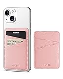 VULKIT Phone Card Holder Wallet Leather Adhesive