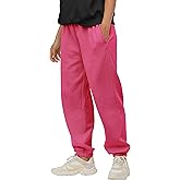 Ma Croix Mens Lightweight Sweatpants with Pockets Elastic Waist Fleece Jogger