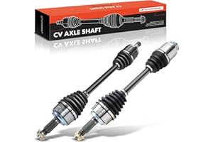 A-Premium Pair (2) Front CV Axle Shaft Assembly Compatible with Honda Accord 2008-2014 2.4L, Civic 2014 1.8L & Acura TSX 2009-2013 2.4L, Driver and Passenger Side, Replace# 44306TA0A50, 44305TA0A50