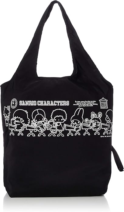 Amazon ルートート エコバッグ Ip ルーショッパーラウンドサンリオキャラa ルーショッパー サンリオキャラクターズ エコバッグ 買い物バッグ