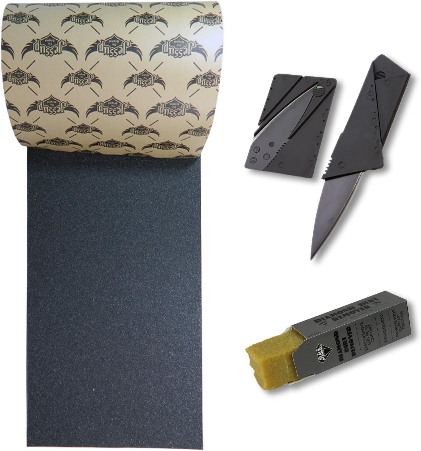 Jessup Professional Griptape + Griptape Knife + Grip Cleaner