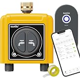 RAINPOINT WiFi Hose Timer, Smart Water Timer for Garden, Drip Irrigation Controller System with Wi-Fi Hub Automatic Manual Watering, Alexa APP Voice Control