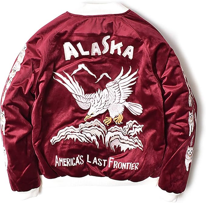 Amazon ヒューストン スカジャン メンズ 別珍 アメカジ アウター 刺繍 コート ジャケット 通販