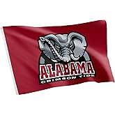 Desert Cactus The University of Alabama Crimson Tide Bama Flag - 3 x 5 Feet Tide Banner, Indoor/Outdoor Durable Fabric, 100% Polyester Design (Style 3)