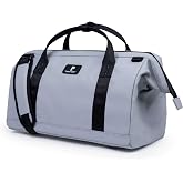 Portland Gear Cascade Compact Duffle Bag, 25L, Cloud | Weatherproof Construction Weekend Travel Bag, Interior Organization Pockets