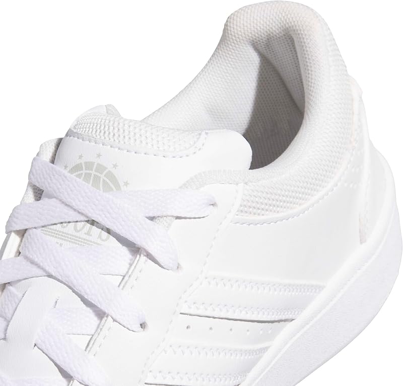 Femme Hoops Classic Shoes, FTWR White/FTWR White/Core Black, 38 EU — photo 6 sur 7