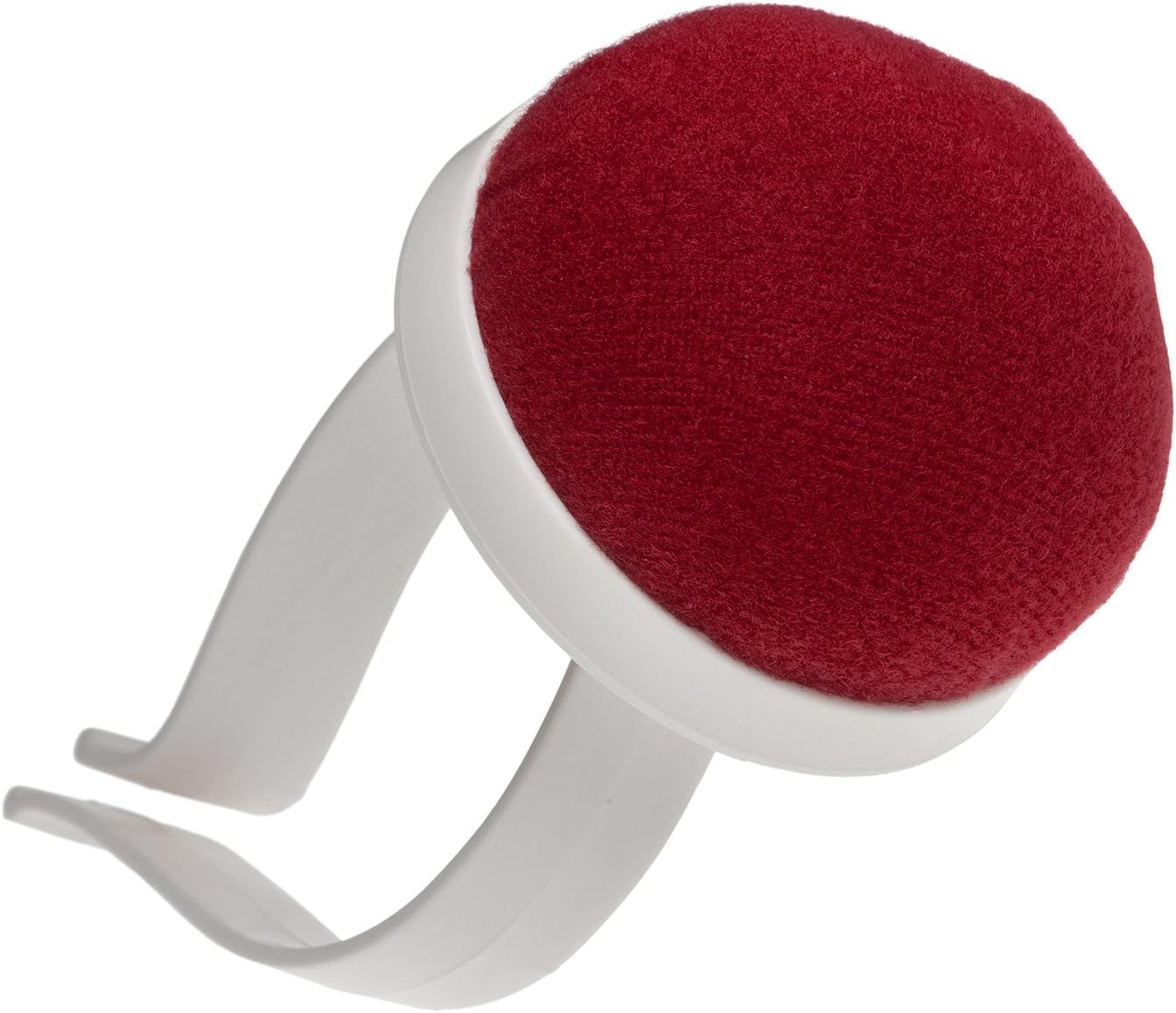 Acerico para brazo, alfiletero para la muñeca en color rojo con brazalete de plástico