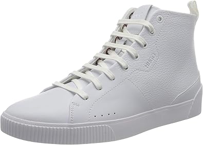 hugo boss mens white sneakers
