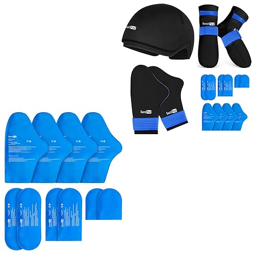SuzziPad Ice Pack Stress Relief Cap Cooling Socks Cold Gloves