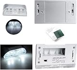 shsyue Door Keyhole Light Lamp Infrared Auto Sensor 4 LED Battery view 6