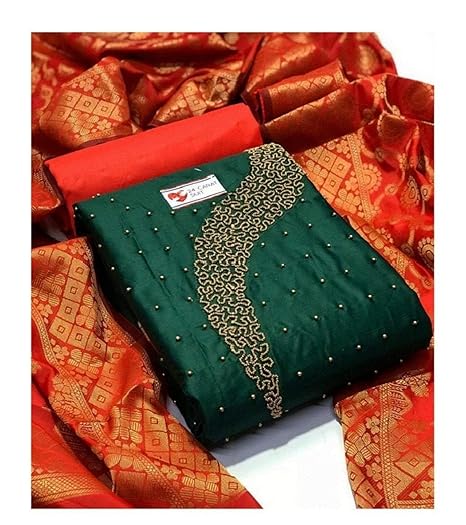 Womens Salwar Suit With Highly Finishing Khatli Handwork For Girls And Women (Shyam Rang Radhe sang 01)