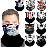 Neck Gaiter Face Cover Gator Mask Bandana Scarf Neck Warmer Balaclava Headband Headwear Head Wrap for Outdoors