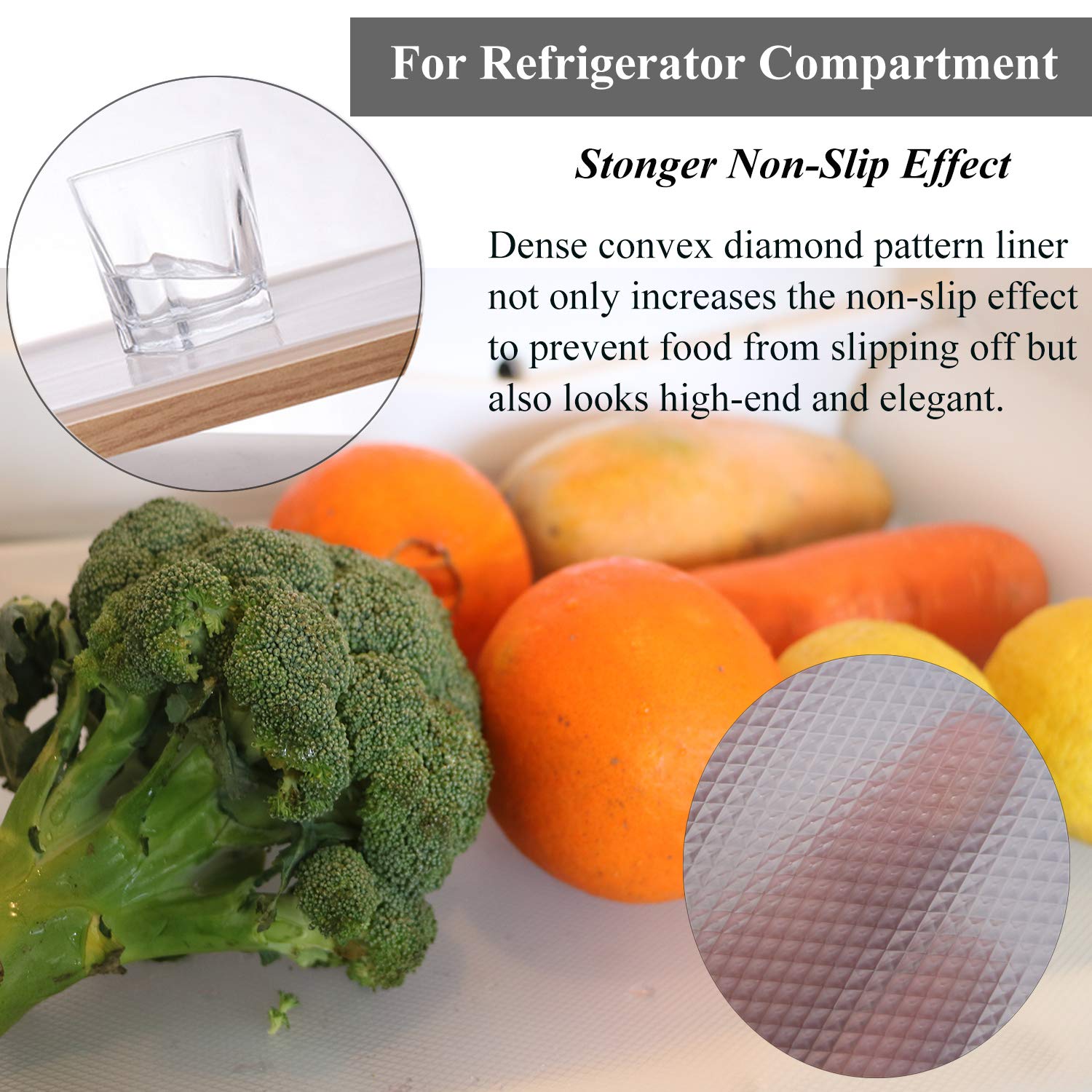 Refrigerador Impermeable Antibacteriano Proteger Estantes Hersvin