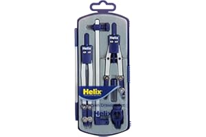 Helix Precision Drawing 5 Piece Professional Compass Set (32578)