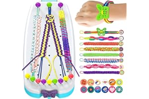 SIMFUNSO Friendship Bracelet Making Kit, 7 8 9 10 11 12 Year Old Gifts Birthday Gifts,Crafts for Girls Age 8-12, Bracelet Making Kits for Girls,Girl Toys 7-8 Years Old, Christmas Gift for 8-12 Year Old