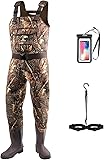 DRYCODE Waders for Men with Boots, Waterproof