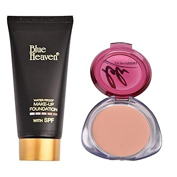 Blue Heaven Combo of Make-Up Foundation and Compact