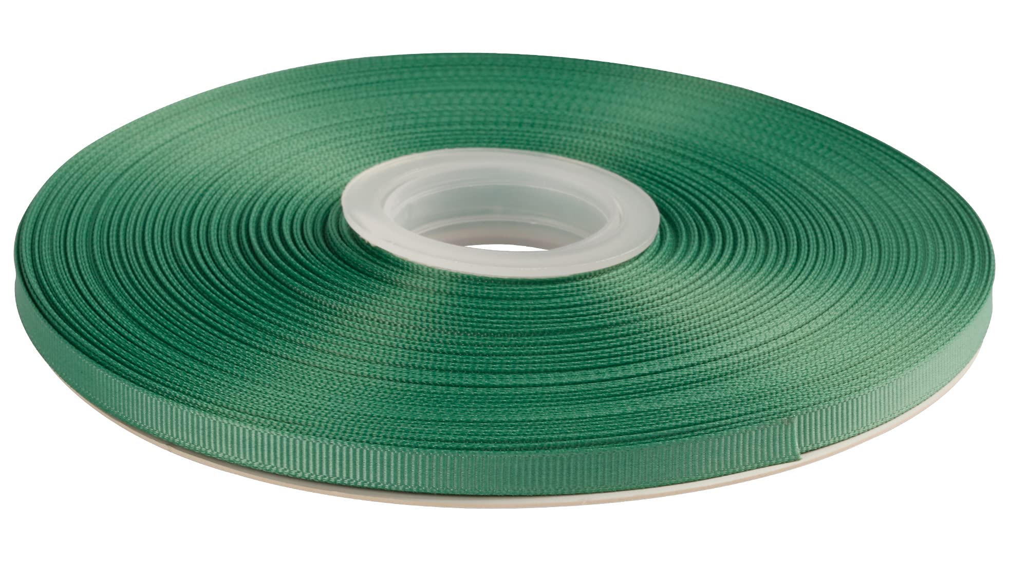 AVANAVA 6mm Wide Grosgrain Ribbon - 45 Meters, Ideal for Gift Wrapping, Hair Bows, Home Decor, Flower Arrangement (564-Biscay Green)