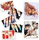 Deciniee Practice Hand for Acrylic Nails w/ 300 Refill Tips Flexible Adjustable view 6