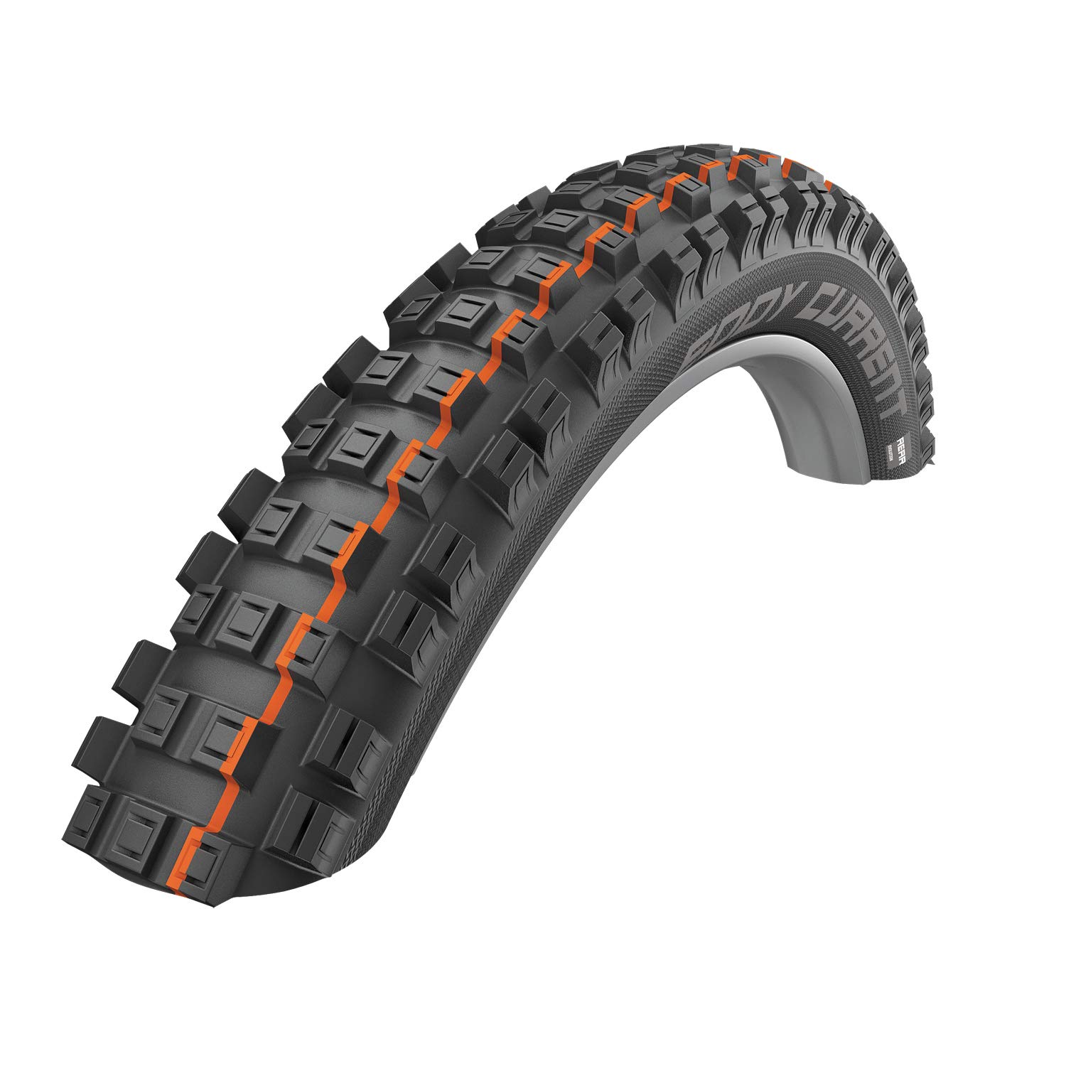 Schwalbe Unisex's Eddy Current Rear Evo, Super Gravity, TLE Tyres, Black, 65-622, 1402989620