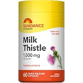 Sundance Milk Thistle | 60 Quick Release Capsules | Traditional Herbal Supplement | Non-GMO and Gluten Free Formula