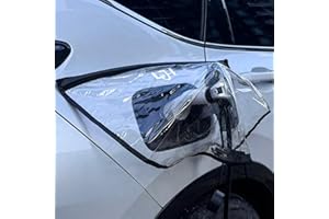 LJH EV Charger Port Cover, Waterproof Magnetic Charging Plug Protector for Outdoor All Weather, Snow Rain Protection for Stee