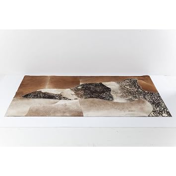 Amazon De Kare Design Teppich Montana Deluxe Oberseite Echtleder