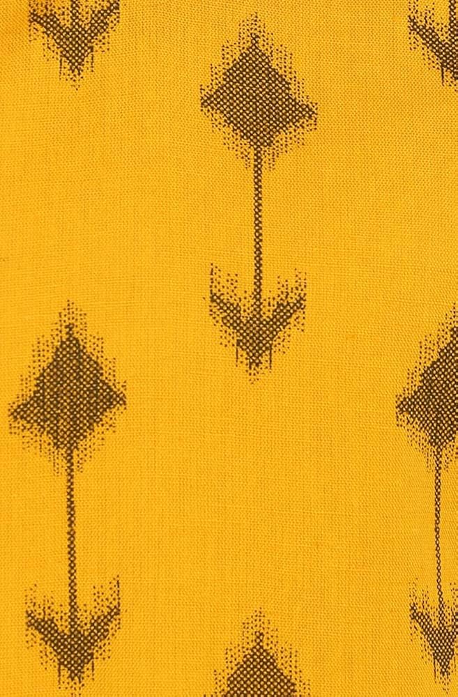 janasya women's cotton printed a-line kurta with straight pant