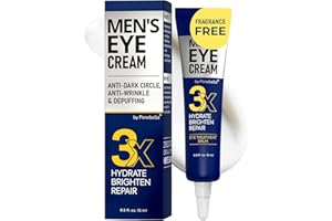 PENEBELLA Mens Eye Cream - Eye Bags Treatment for Men & Wrinkle Reduction | Collagen, Vitamin B3, Peptides, 5% Caffeine – Mens Under Eye Cream Bag Remover – Puffy Eyes Treatment for Men