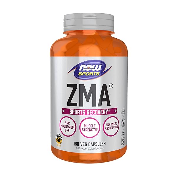 NOW FOODS SPORTS NUTRITION, ZMA (ZINC, MAGNESIUM AND...