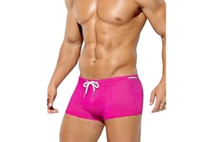 Arjen Kroos Men's Bathing Swimsuit Quick Dry Swimwear Sports Beach Swim Shorts with Drawstring Trunk