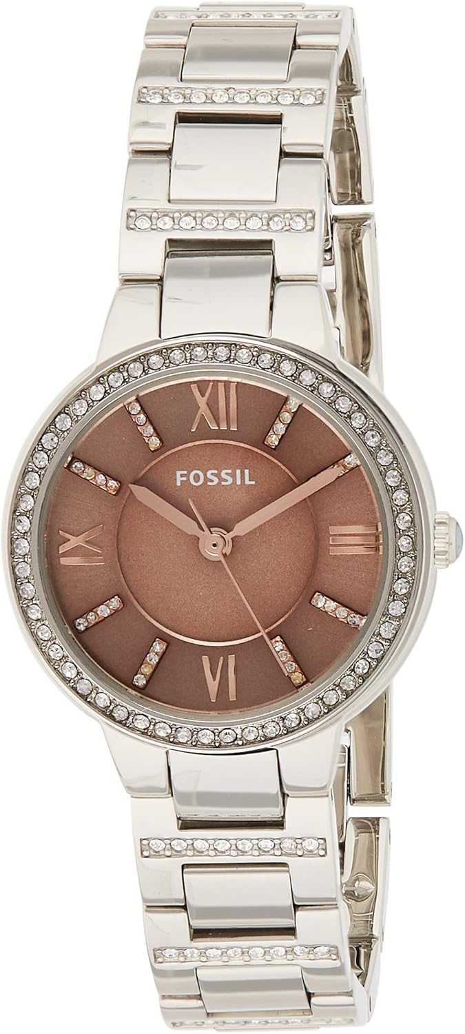 Amazon.com: Fossil Women's Analog-Quartz Watch with Stainless-Steel