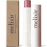 Melixir Vegan Lip Butter #05 Dewy Rose(Tinted) (+11 more colors) 0.13oz, Bee Free, Petrolatum Free, Deep Nourishing Plant-Bas