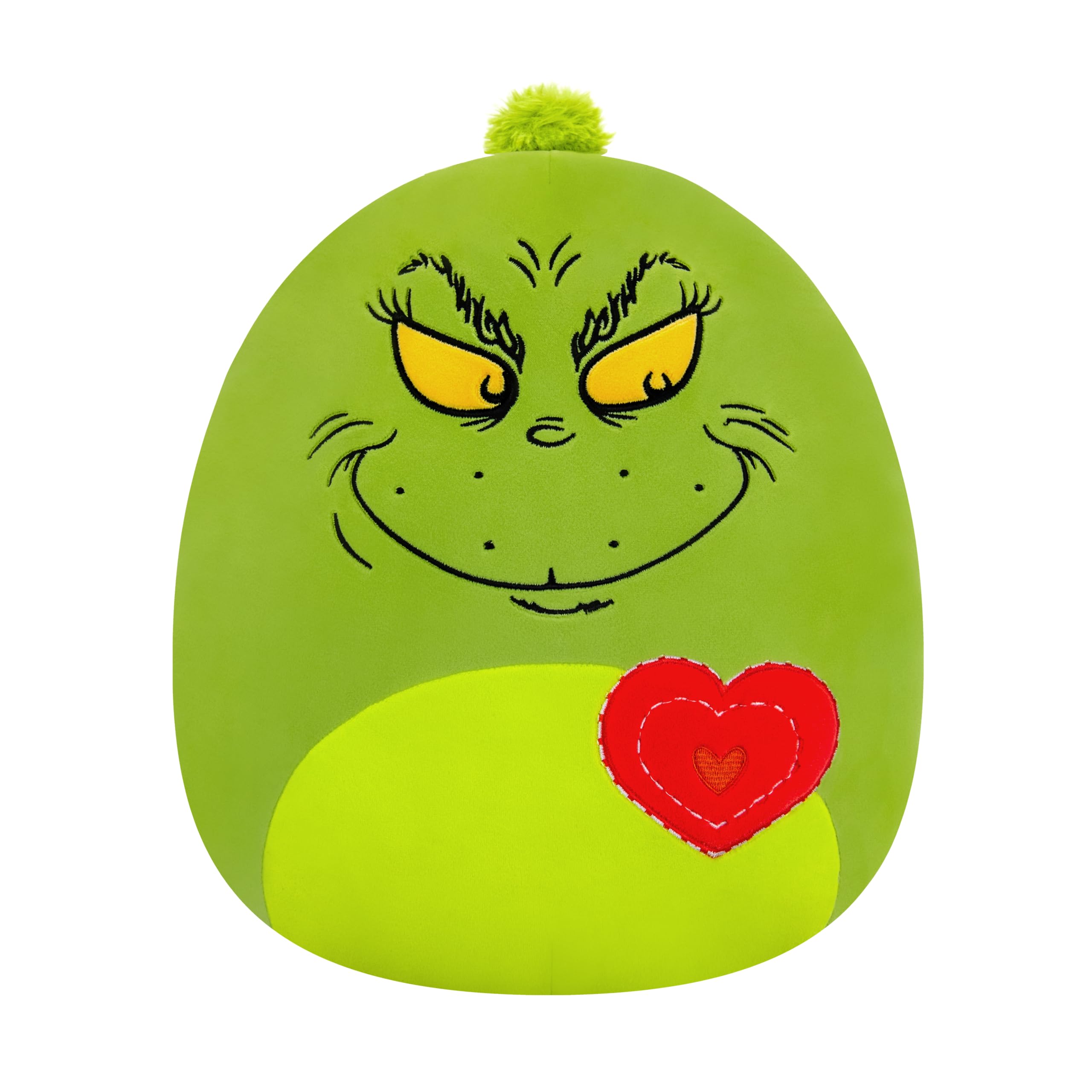 Photo 1 of Squishmallows Original 12in Grinch with Heart – Official Jazwares Plush (Medium-Sized)