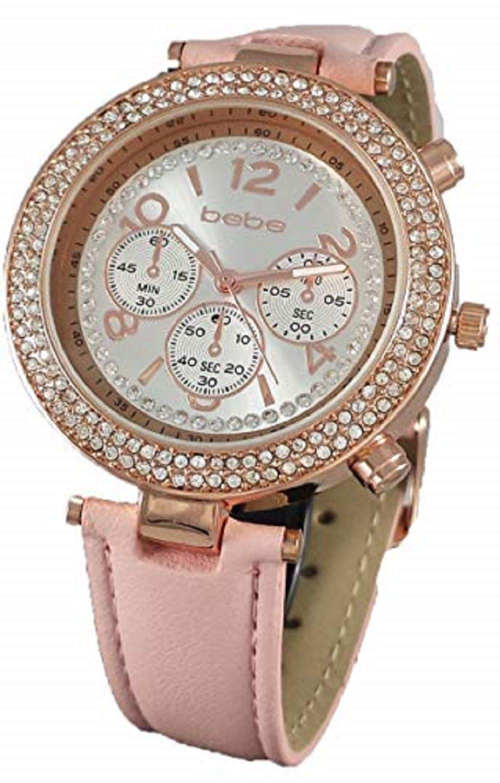 Bebe Women S Pink Watch Bracelet Set Buy Online In Burundi At Burundi Desertcart Com Productid