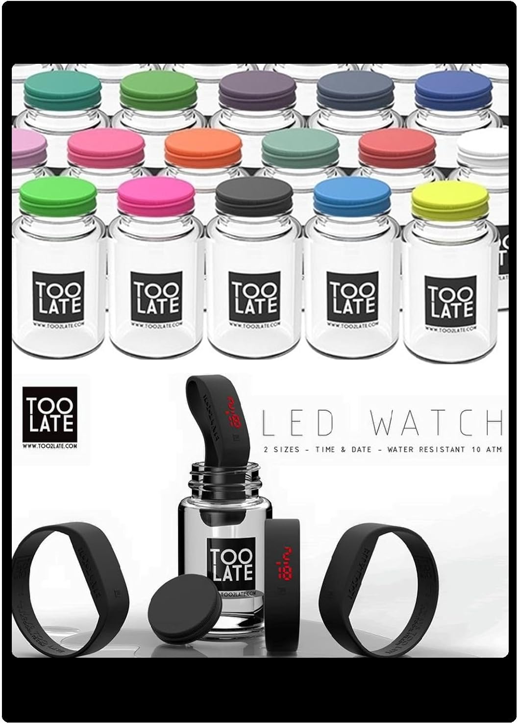 too 2 late - Watch - WTC LED LIGHTBLU M - Image 4