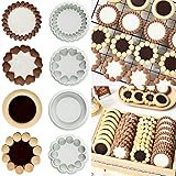 3D Flower Cookie Cutter Chocolate Sandwich Cookie