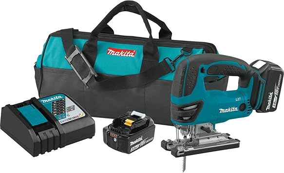 Makita Xvj03 18v Lxt Lithium Ion Cordless Jig Saw Kit 3 0ah