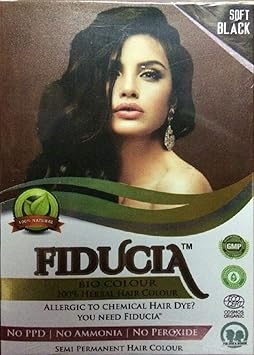 Fiducia Bio Natural Hair color 150gm (Soft Black)