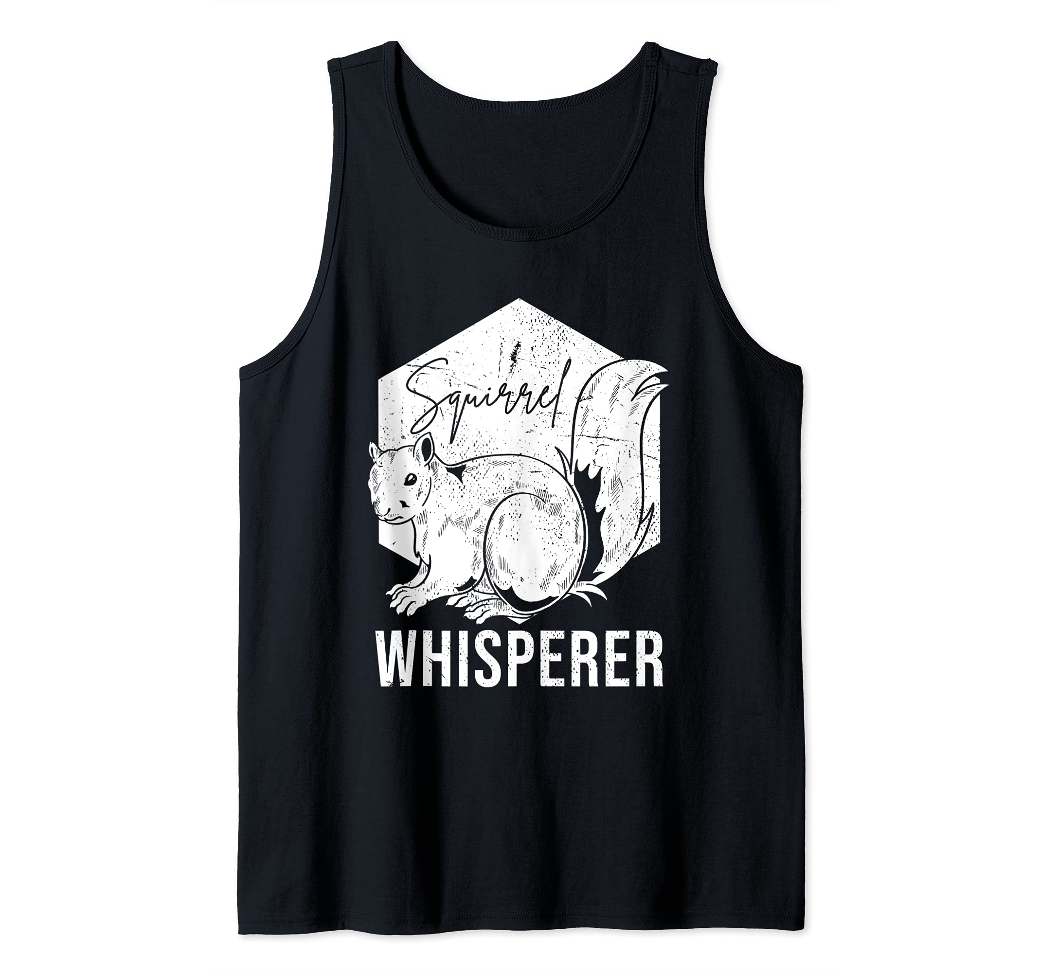 Wildlife Animal Squirrel Whisperer Nature Forest Squirrel Tank Top