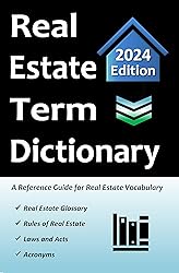 Real Estate Term Dictionary: Workbook Includes Full