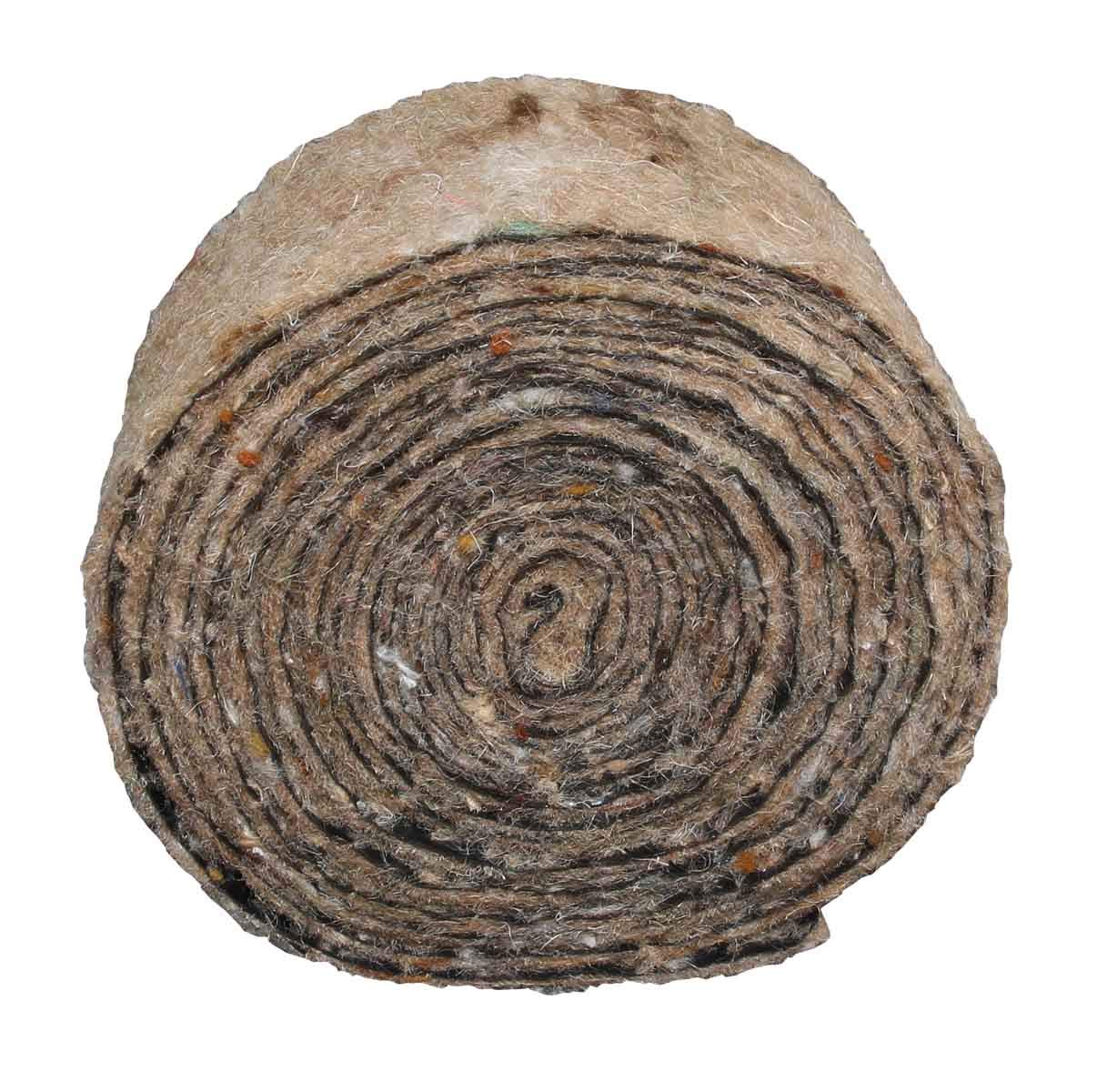 LOWENERGIE Pipe Insulation Wool Felt Hair Pipe Wrap Lagging 7M Roll 15mm 22mm 28mm (1)