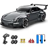 Voiture Télécommandée Drift 1:14 4Wd Rc,25Km/H Avec 2.4Ghz Radiocommandée,Lumière Led Et Spray Voiture Télécommandée Drift 1:14 4Wd Rc,25Km/H Avec 2.4Ghz Radiocommandée,Lumière Led Et Spray