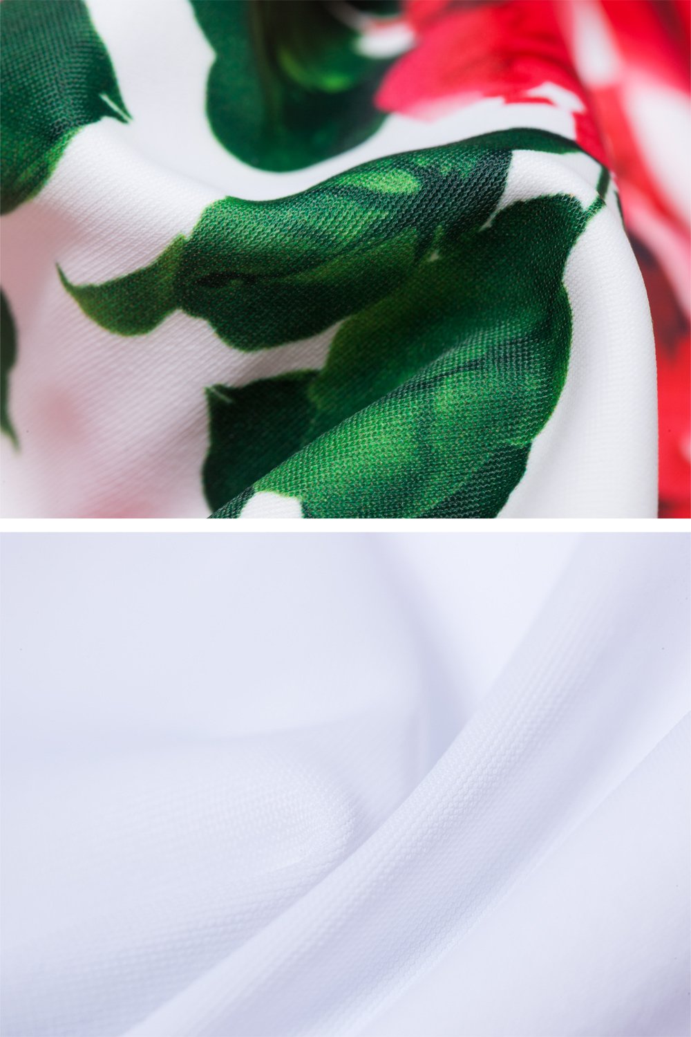 LAMOON Long Torso Swimwear Retro Swimsuits For Big Busts Modest One