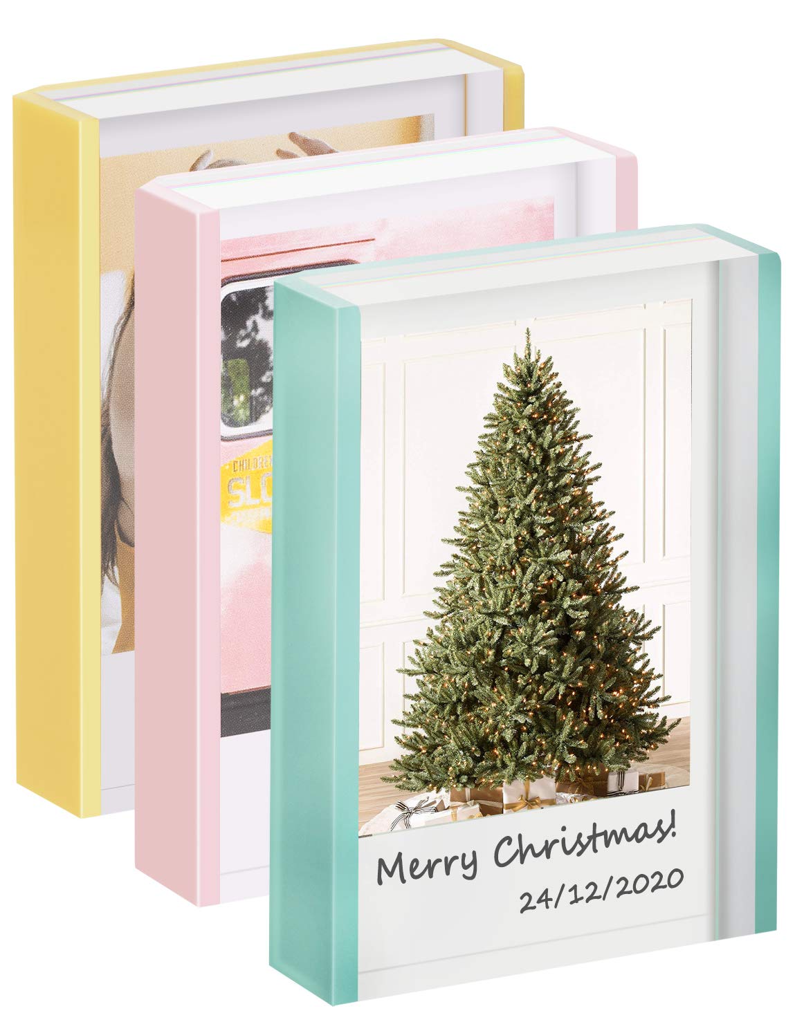 WINKINE Instax Frame, Polaroid Photo Frame for Fujifilm Instax Mini Film Accessories, 2x3 Picture Frame, Wallet Size Picture Display, Mini Polaroid Frame