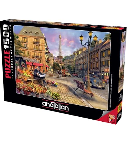 Anatolian Puzzle 1000 Teile „Sonnenuntergang“ – Premium-Puzzle Für Erwachsene, 48 X 66 Cm
