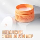 W7 Peachy Clean Makeup Remover and Cleansing Balm Peach Scent Removing view 4